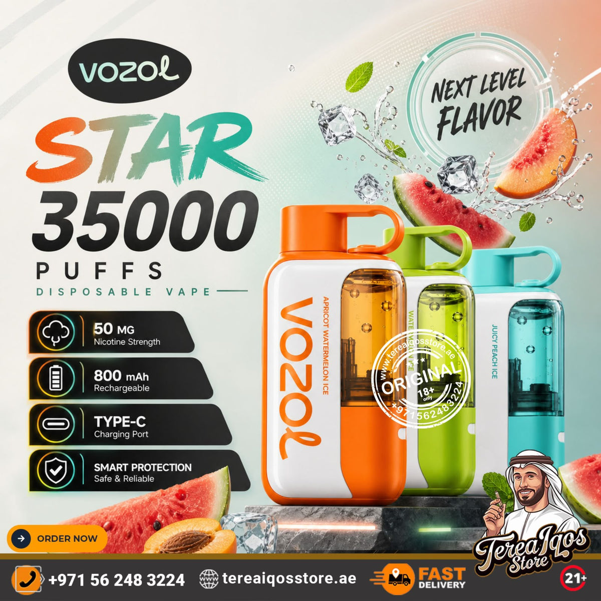 Vozol Star 35000 Puffs Disposable Vape