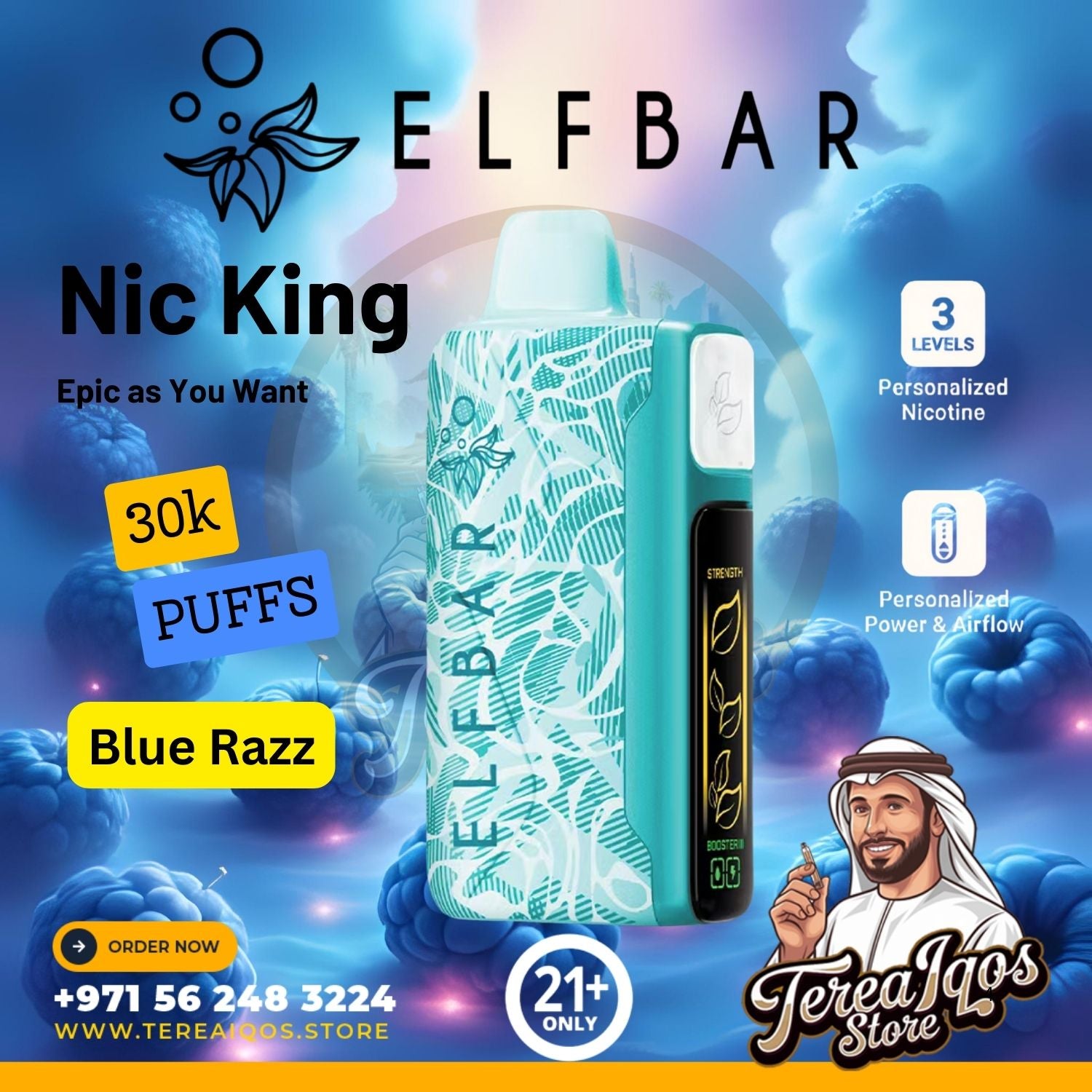 ElfBar Blue Razz