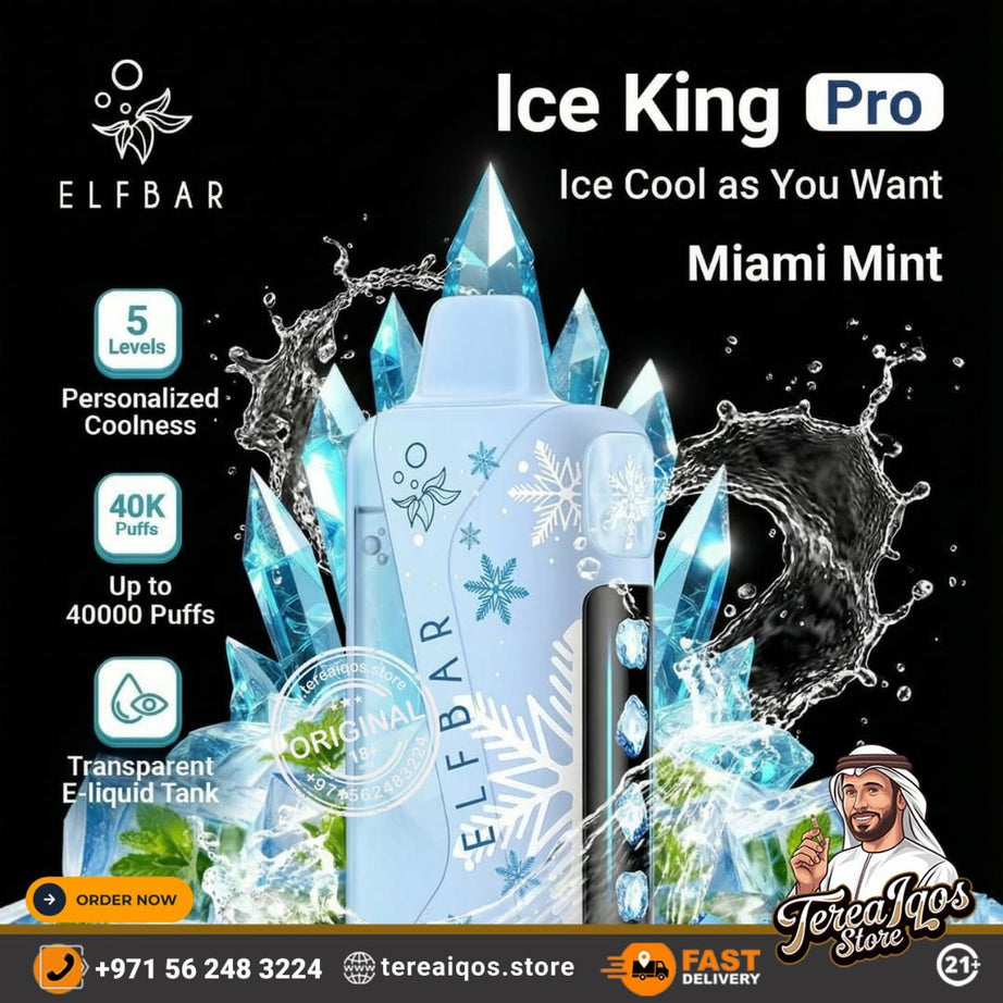 Elf Bar Ice King Pro 40,000 Puffs Disposable Vape in Dubai, UAE