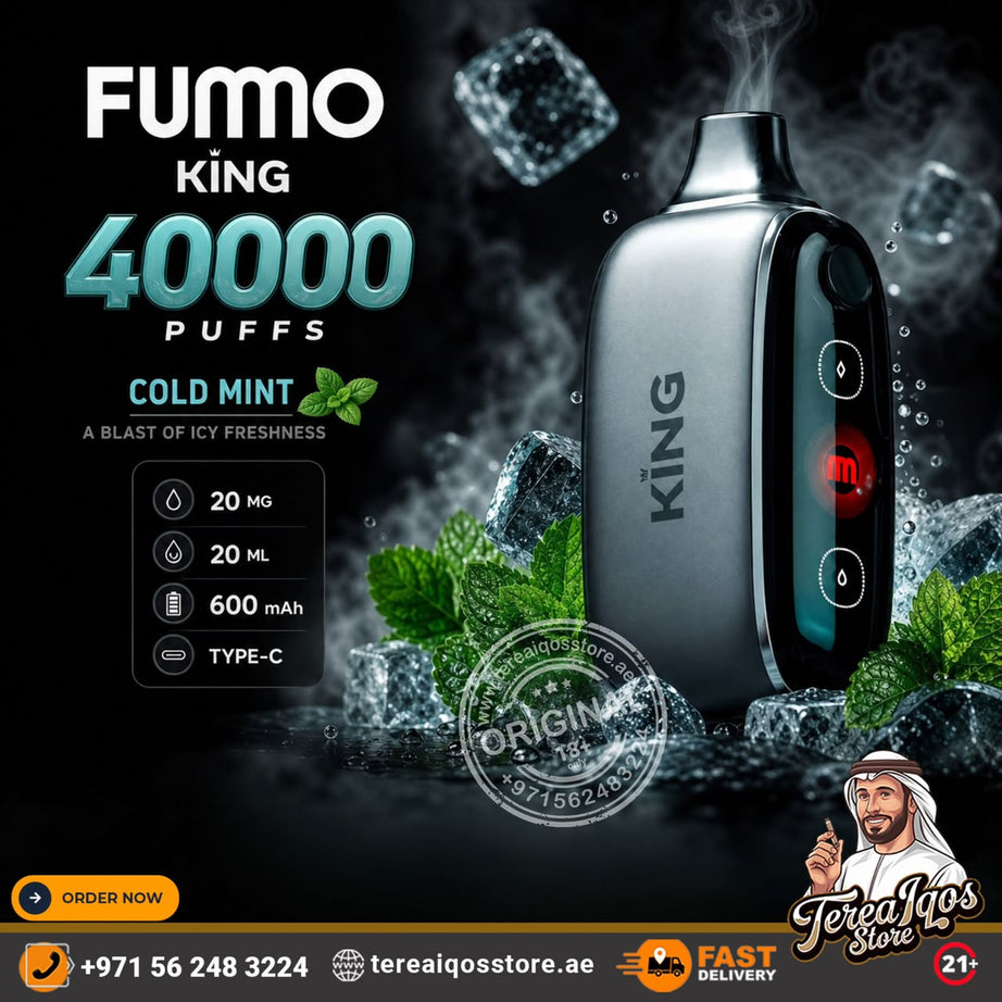 FUMMO King 40K Puffs Disposable Vape Cold Mint