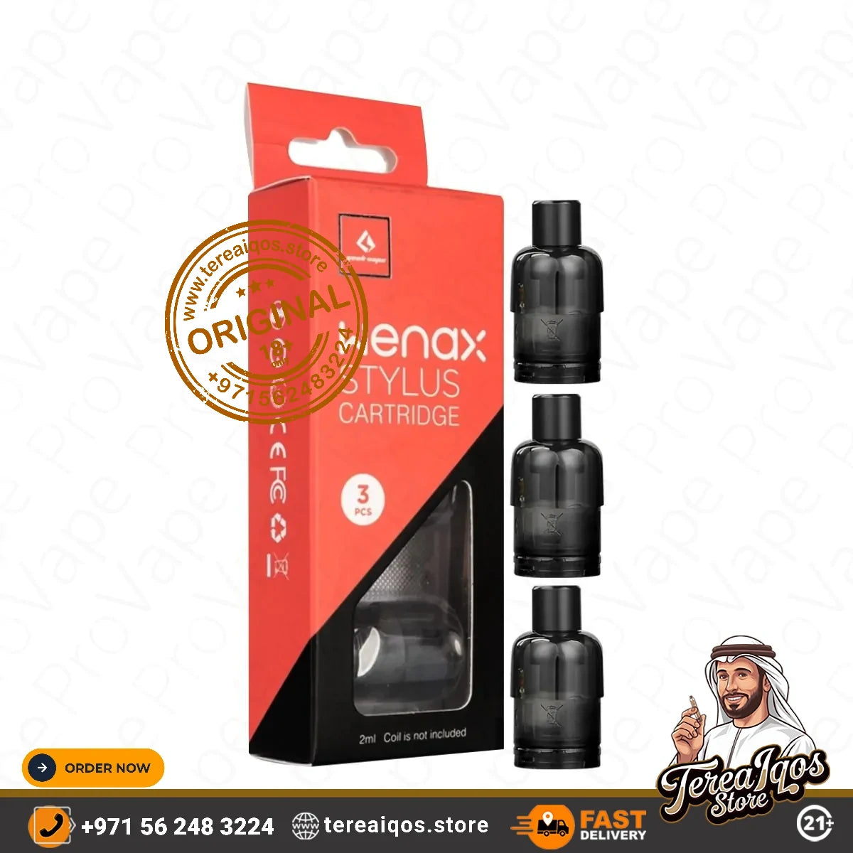 Geek Vape Wenax Stylus Replacement Pods 2ml