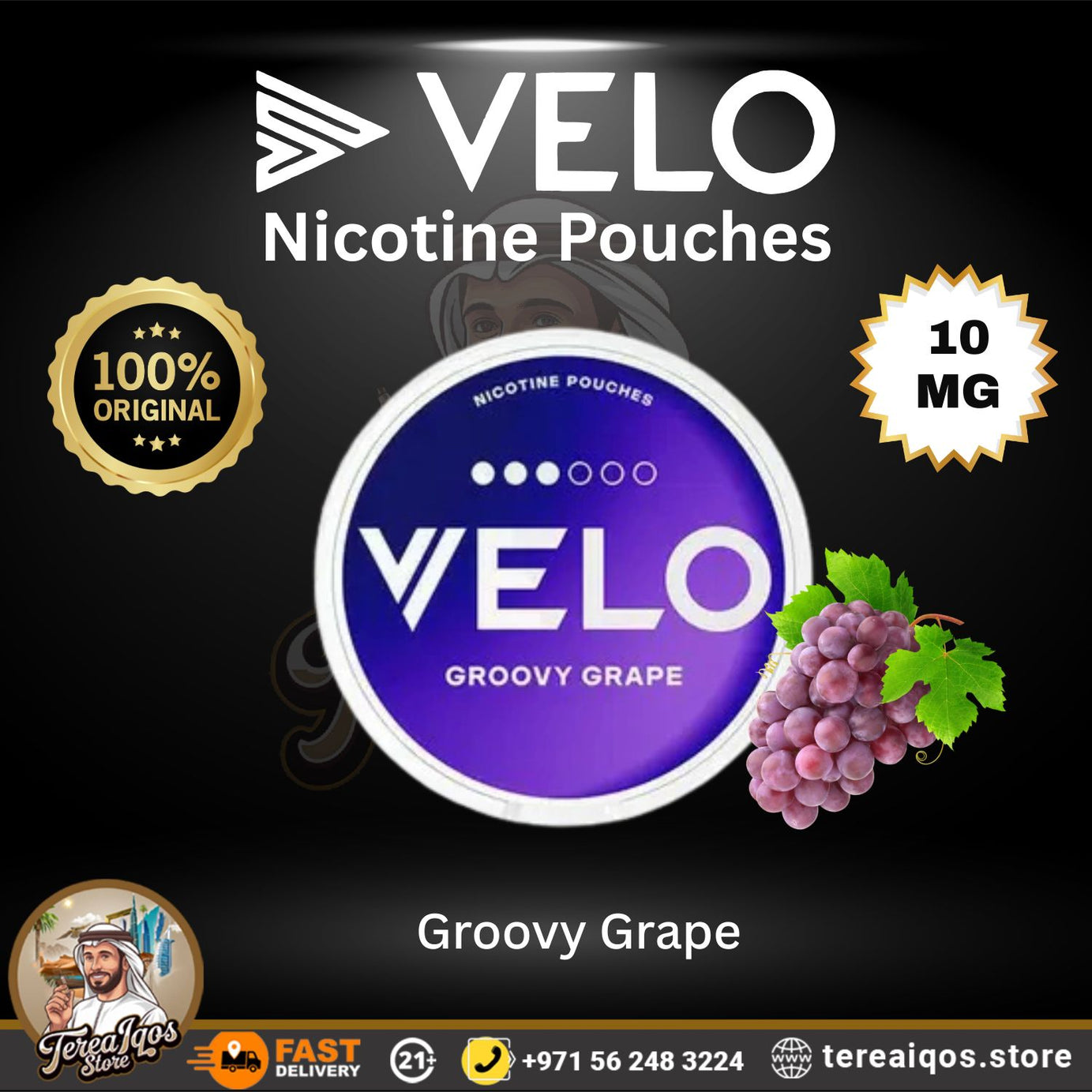 VELO Nicotine Pouches in Dubai – Sweden Made