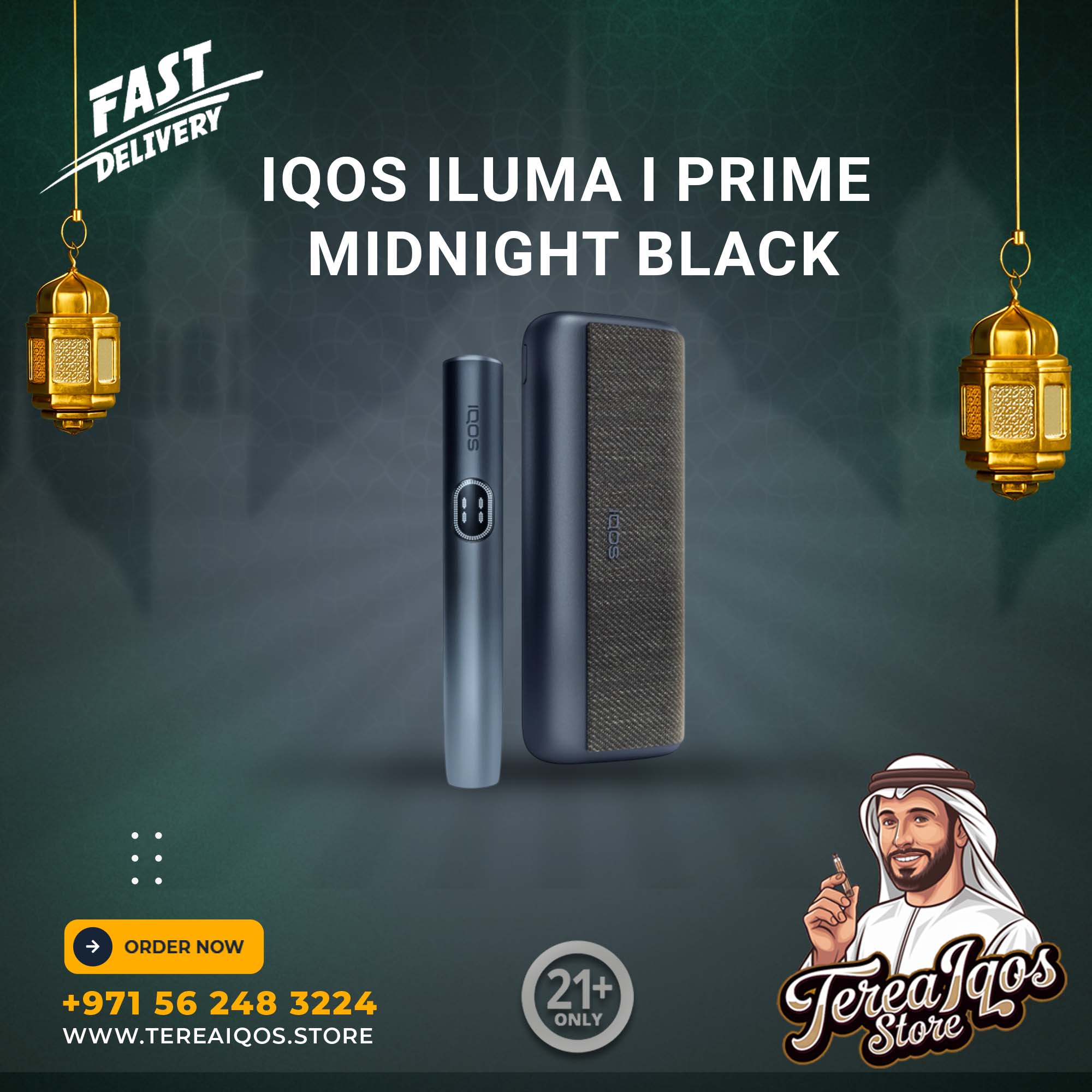 IQOS Iluma I Prime Midnight Black