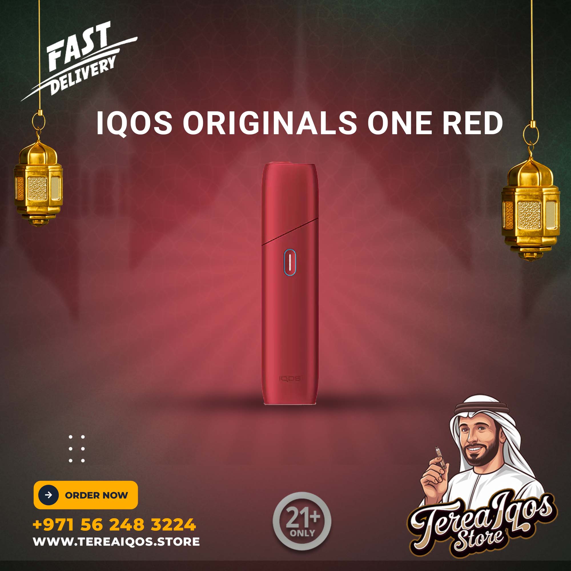 IQOS Originals One Red in Dubai UAE