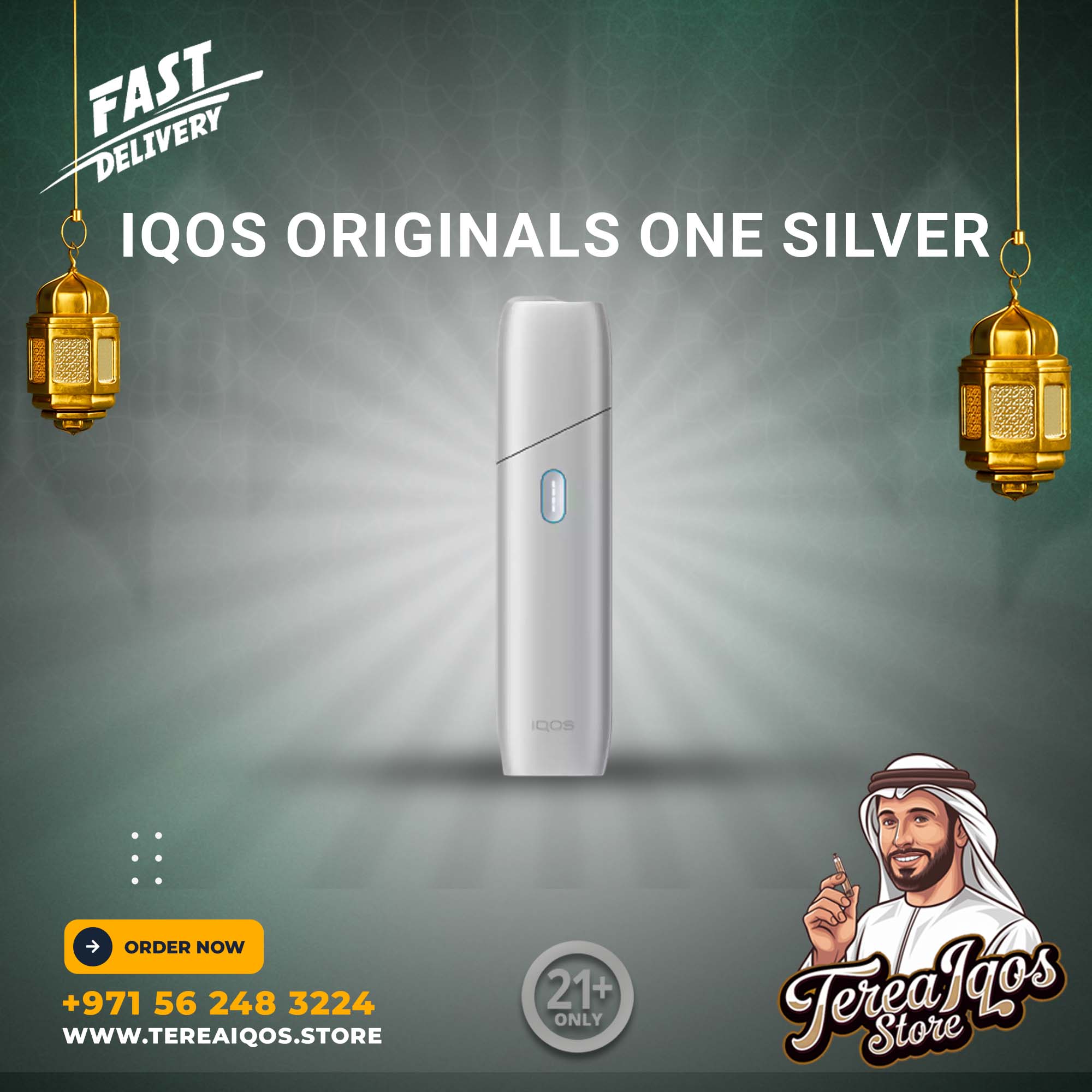 IQOS Originals One Silver in Dubai