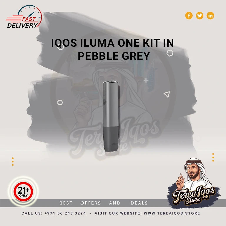 IQOS ILUMA ONE Pebble Grey In Dubai UAE