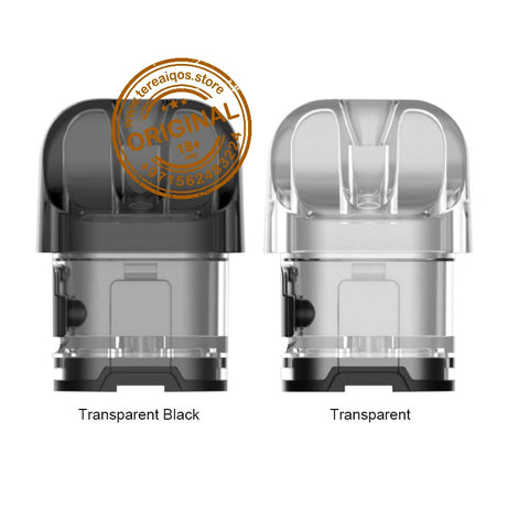 Smok Novo 4 Replacement Pod Transparent White and Transparent Black.