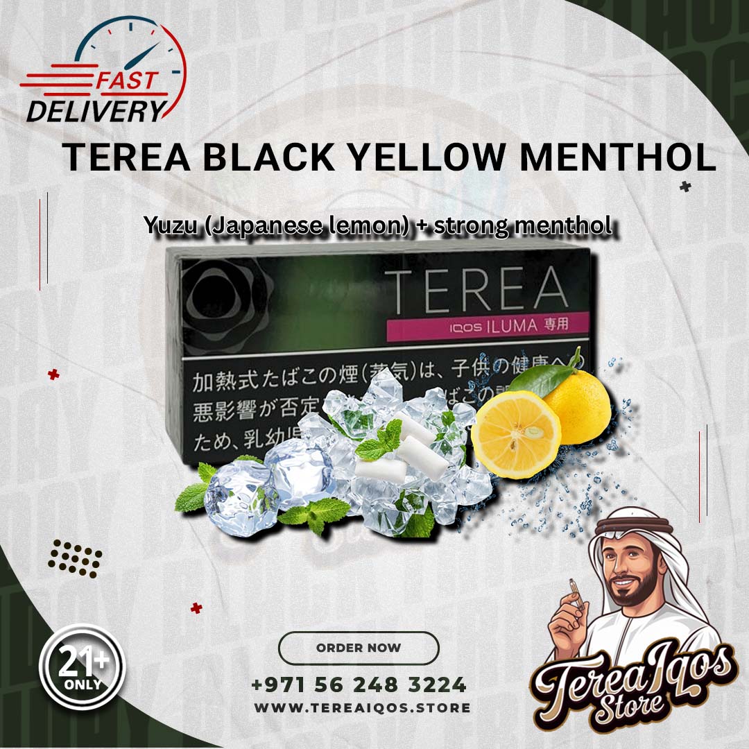 TEREA JAPAN Black Yellow Menthol in UAE
