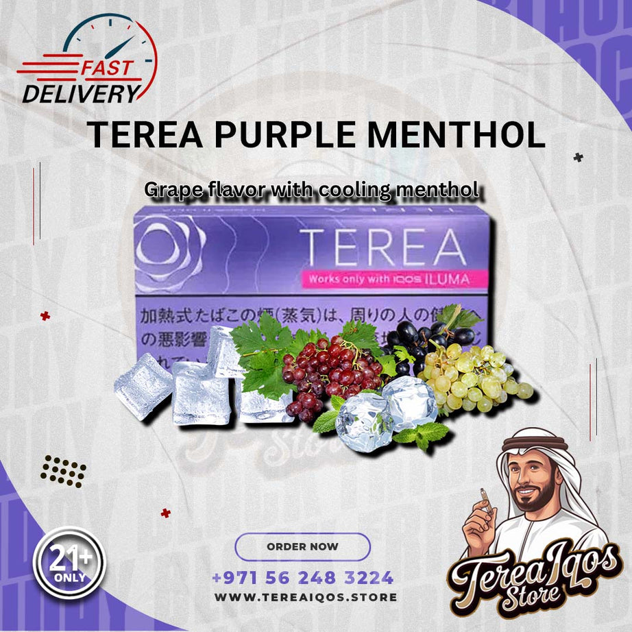 TEREA JAPAN Purple Menthol in Dubai