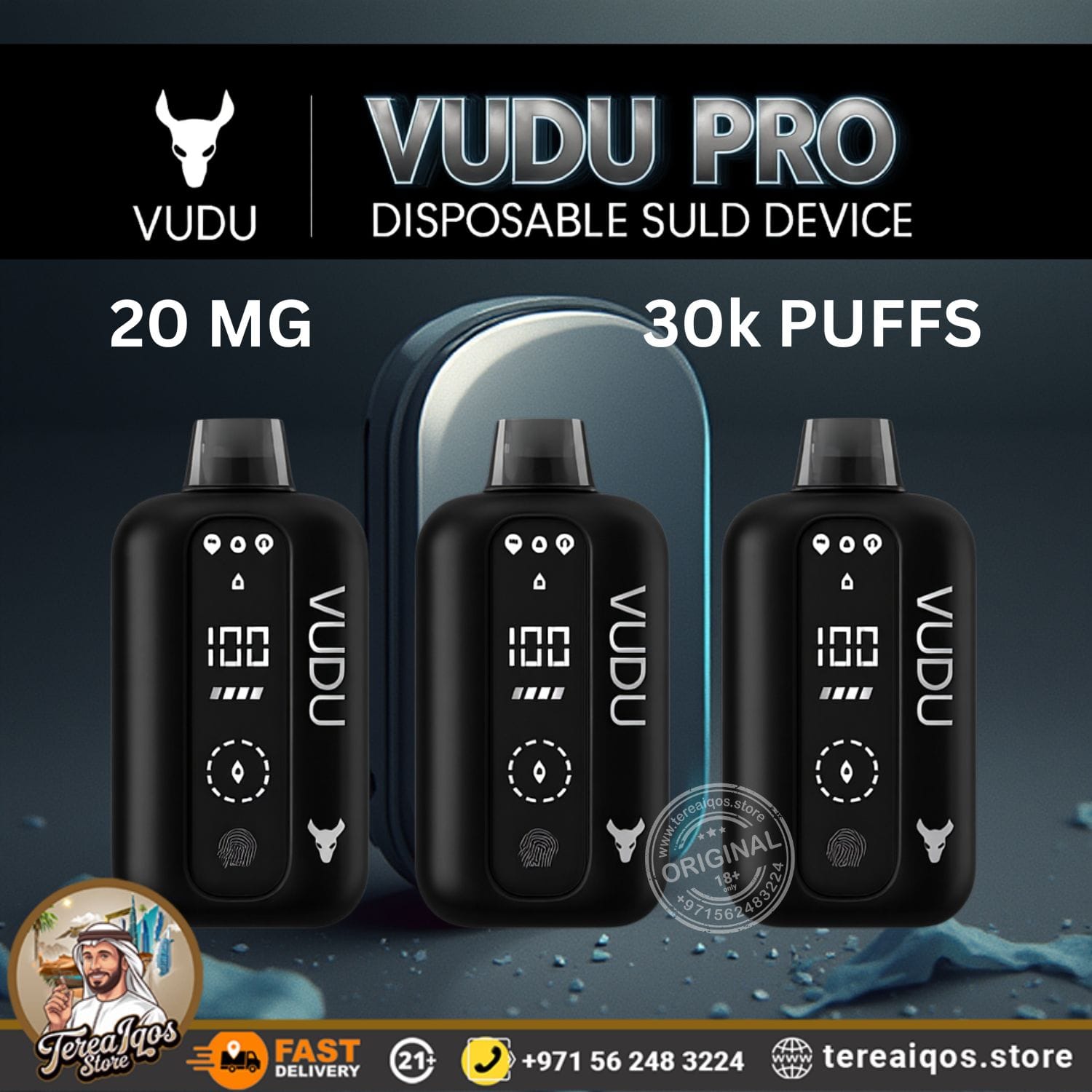 Vudu Pro 30,000 Puffs Disposable Vape 