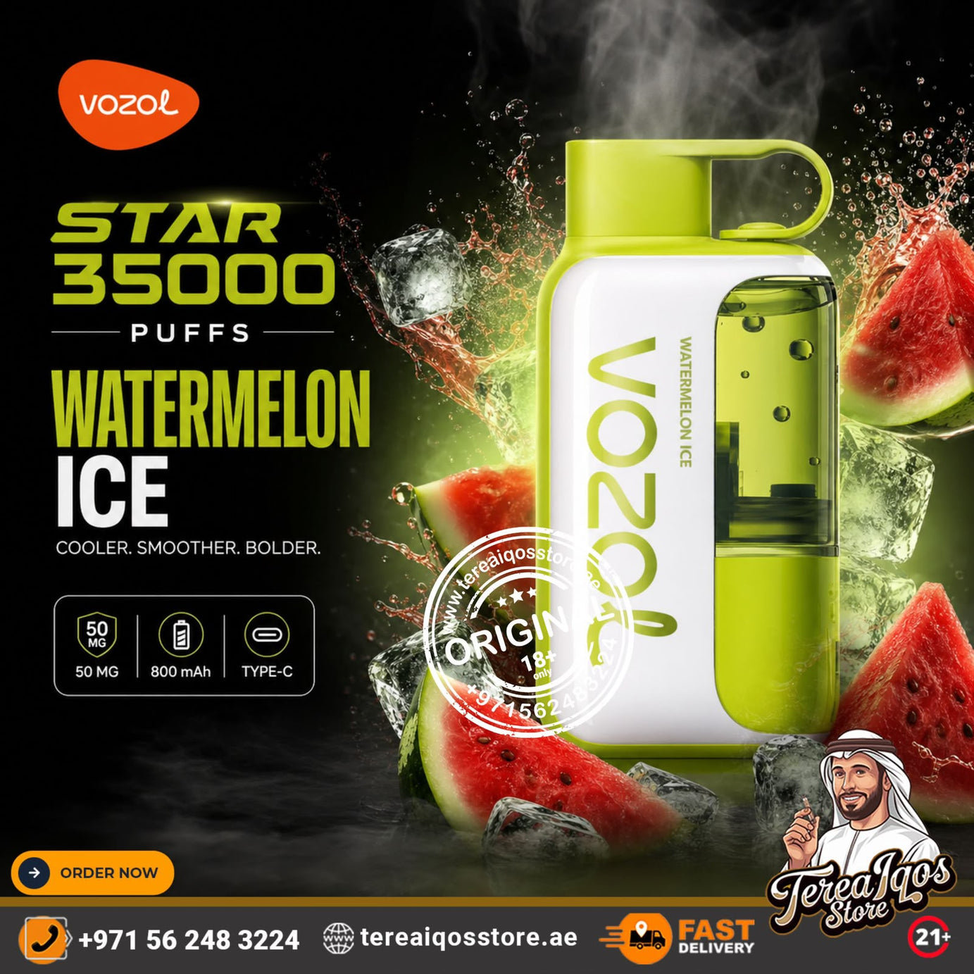 Vozol Star 35000 Puffs Disposable Vape in Dubai, UAE