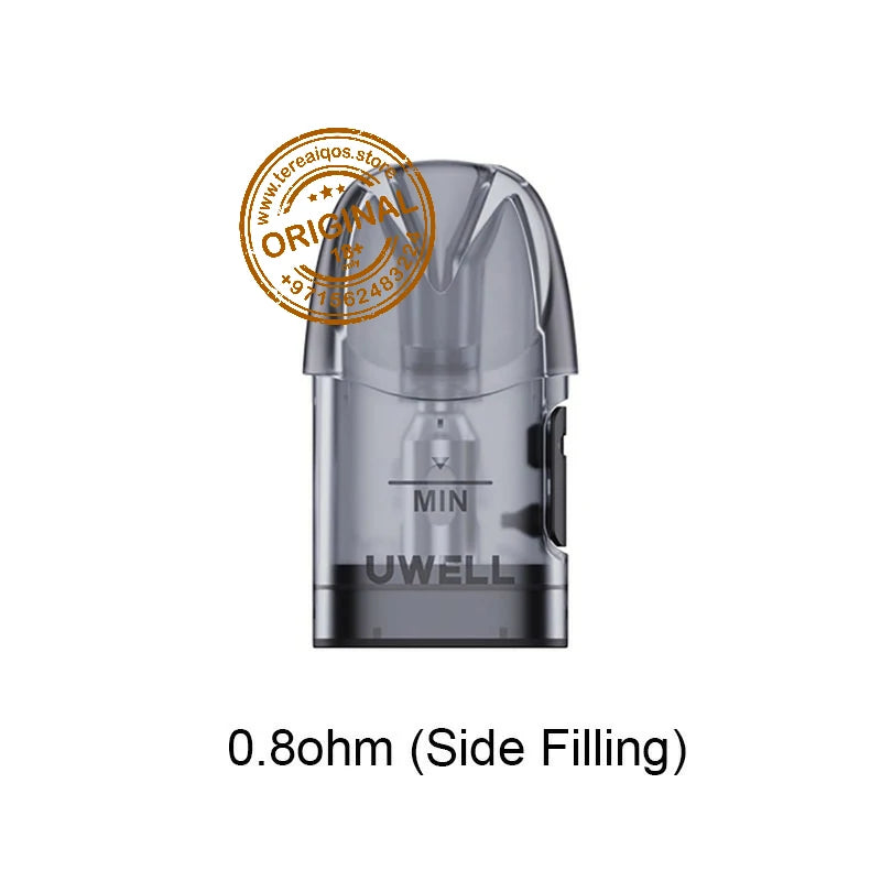 uwell-caliburn-a3-cartridge 0.8 ohm(Side)