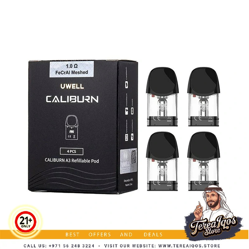 uwell-caliburn-a3 Pod Cartridge